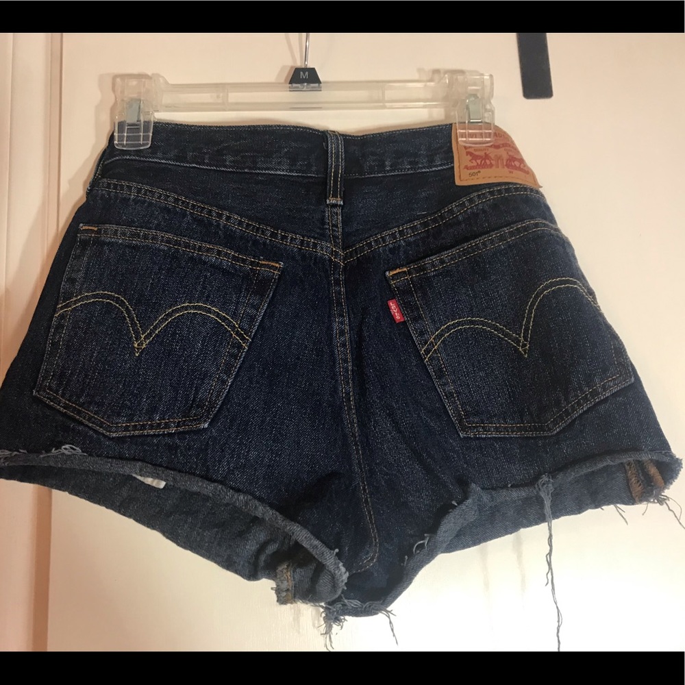 High rise 501 Levi’s shorts